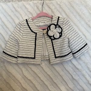 Janie and Jack Girls Tweed Jacket